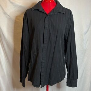 LL32 Kenneth Cole reaction button down long sleeve